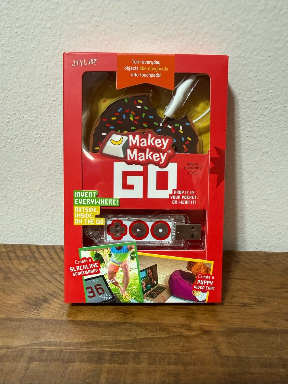 JoyLabz Makey Makey GO - Portable STEM Invention Kit for Kids & Adults